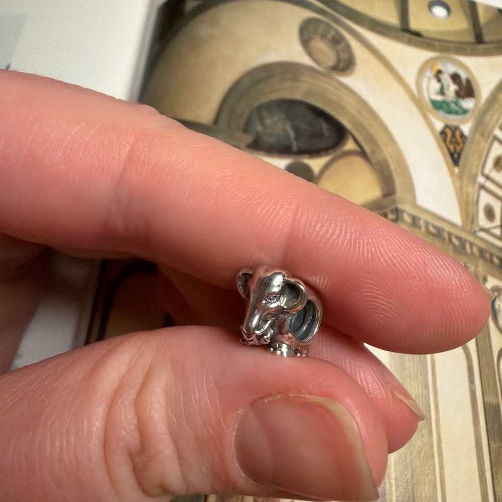 Silver Elephant Charm Pandora